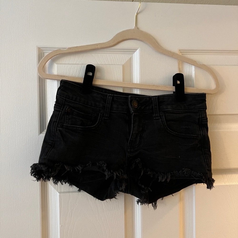 American Eagle Black Shorts
